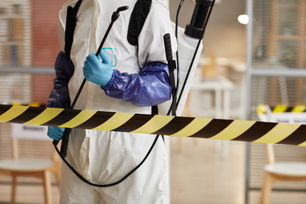Professional Infectious Disease Decontamination technician working in Breckenridge, TX